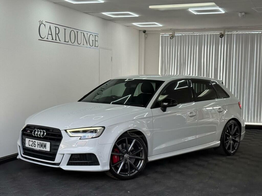 Audi S3 2.0 Tfsi Black Edition Sportback S Tronic Quattro White