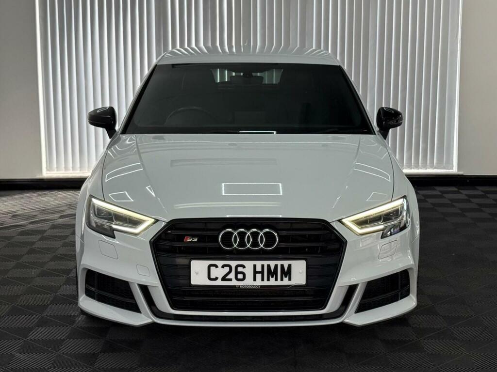 Audi S3 2.0 Tfsi Black Edition Sportback S Tronic Quattro C26HMM White #3