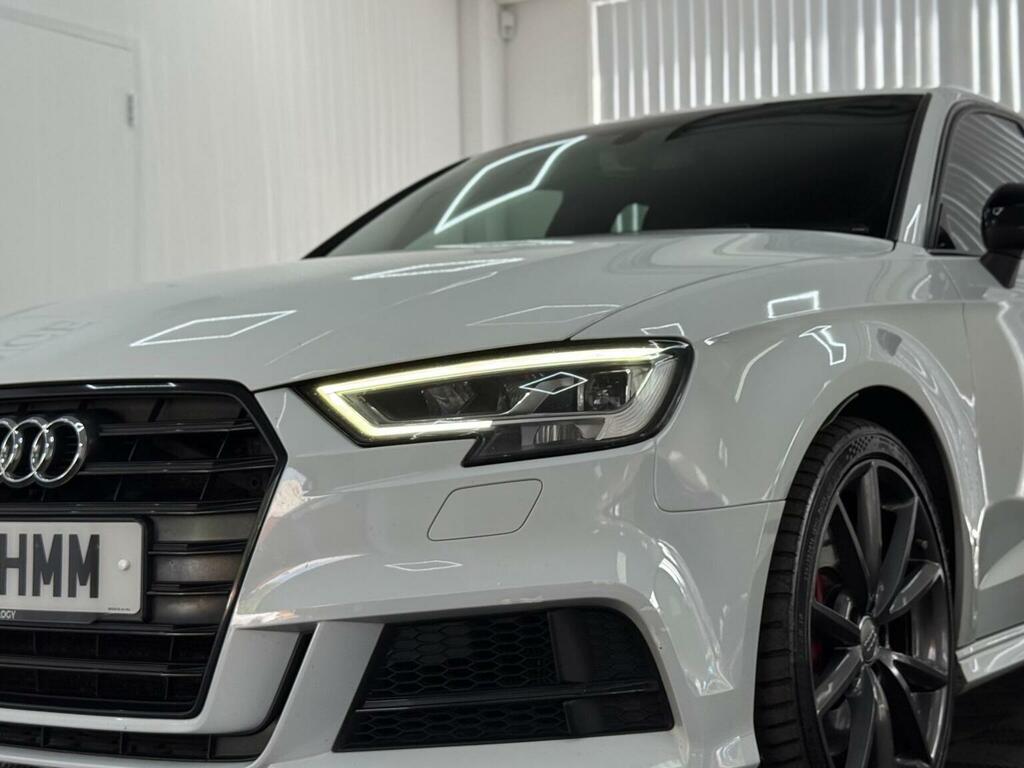 Audi S3 2.0 Tfsi Black Edition Sportback S Tronic Quattro C26HMM White #6