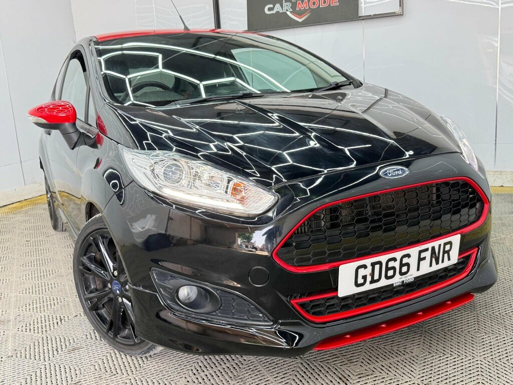 Ford Fiesta 1.0T Ecoboost Zetec S Euro 6 Ss GD66FNR Black #5