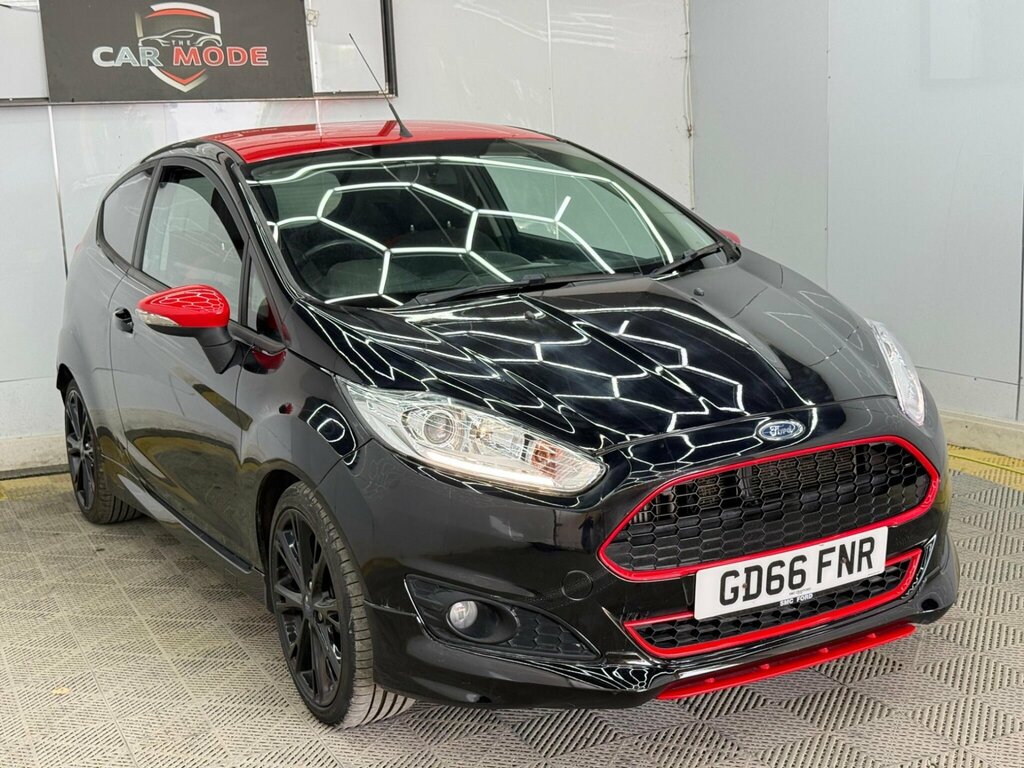 Ford Fiesta 1.0T Ecoboost Zetec S Euro 6 Ss GD66FNR Black #4