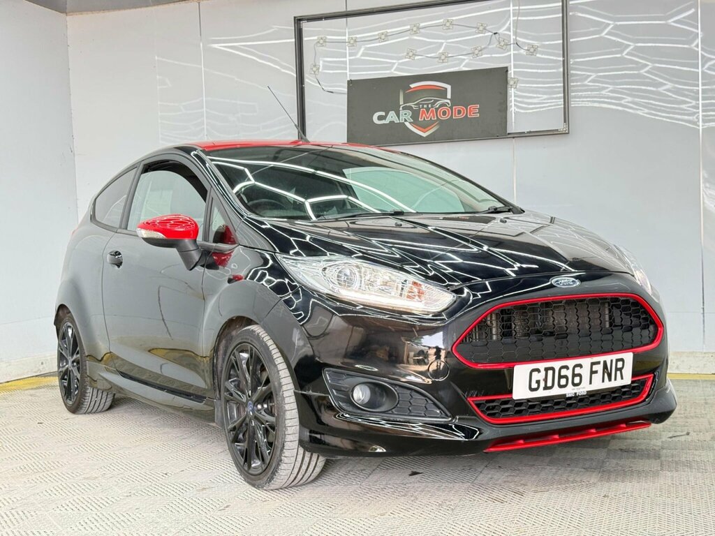 Ford Fiesta 1.0T Ecoboost Zetec S Euro 6 Ss Black