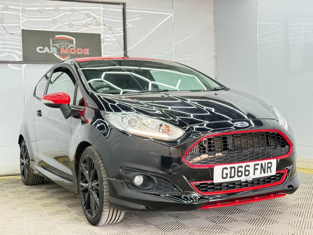 Ford Fiesta 1.0T Ecoboost Zetec S Euro 6 Ss GD66FNR Black #3