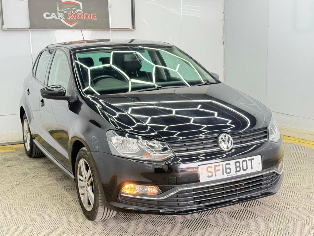 Volkswagen Polo 1.2 Tsi Bluemotion Tech Match Euro 6 Ss SF16BOT Black #2