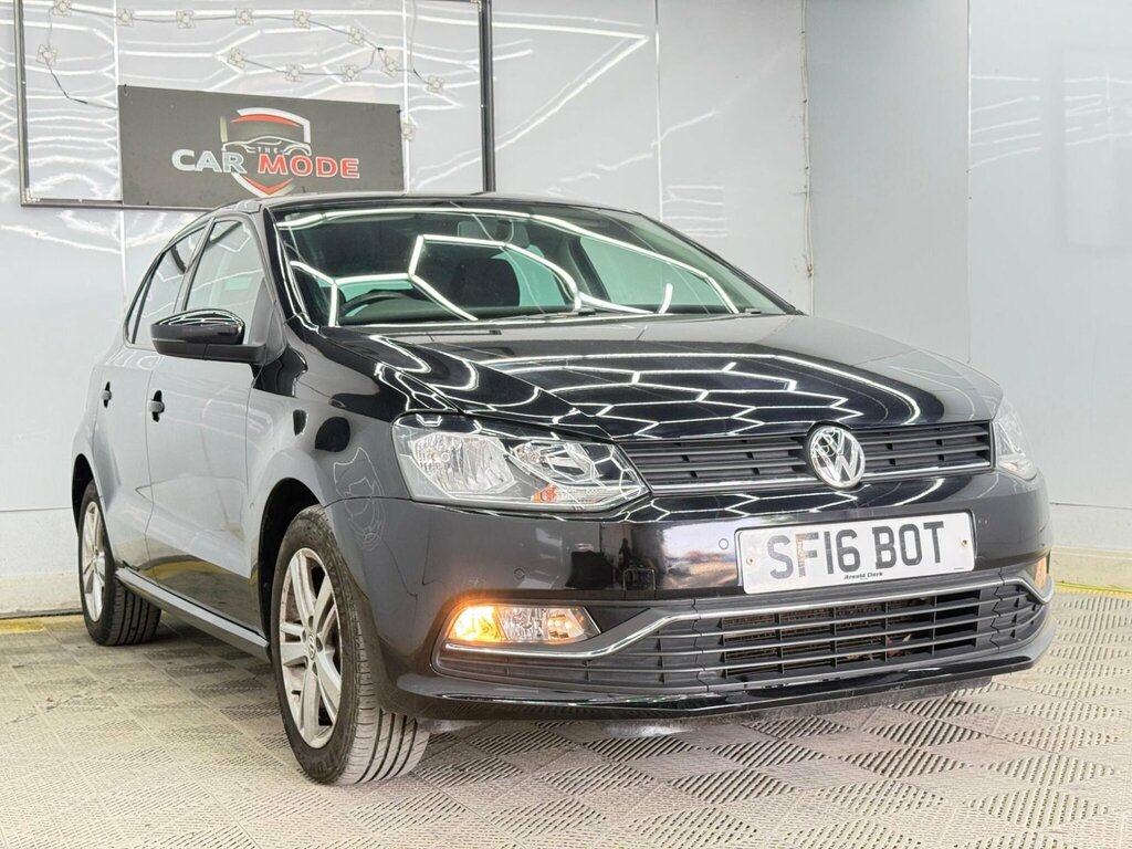 Volkswagen Polo 1.2 Tsi Bluemotion Tech Match Euro 6 Ss SF16BOT Black #4