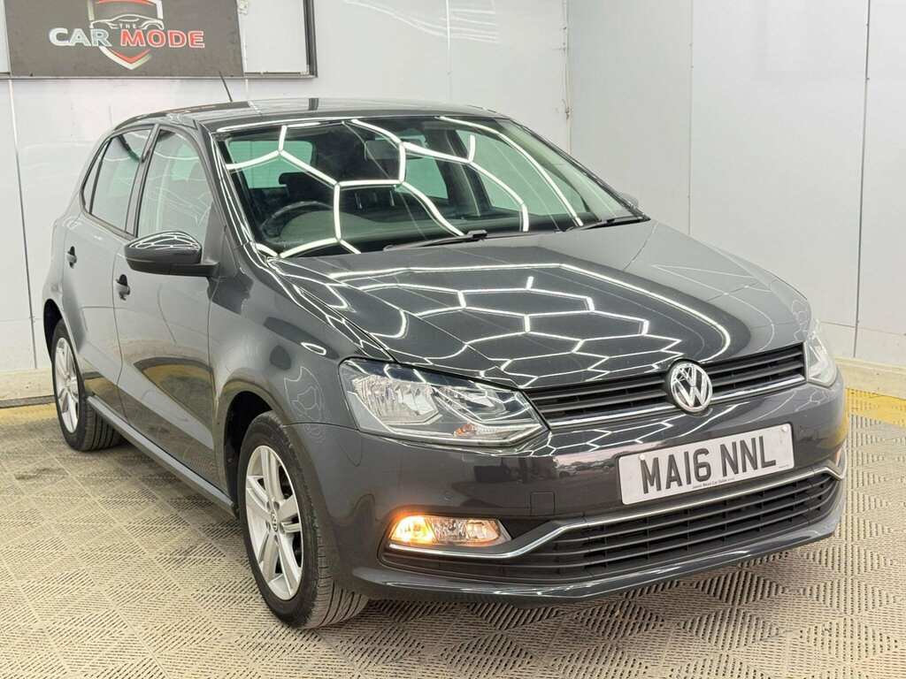 Volkswagen Polo 1.0 Bluemotion Tech Match Euro 6 Ss MA16NNL Grey #5