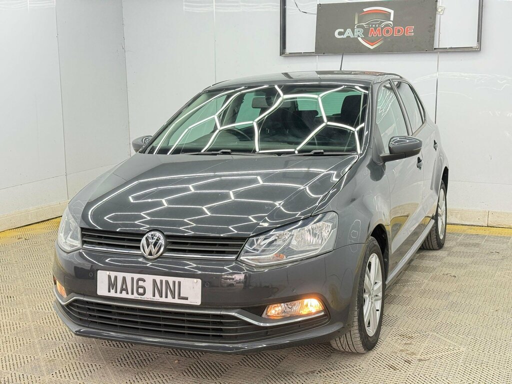 Volkswagen Polo 1.0 Bluemotion Tech Match Euro 6 Ss MA16NNL Grey #3
