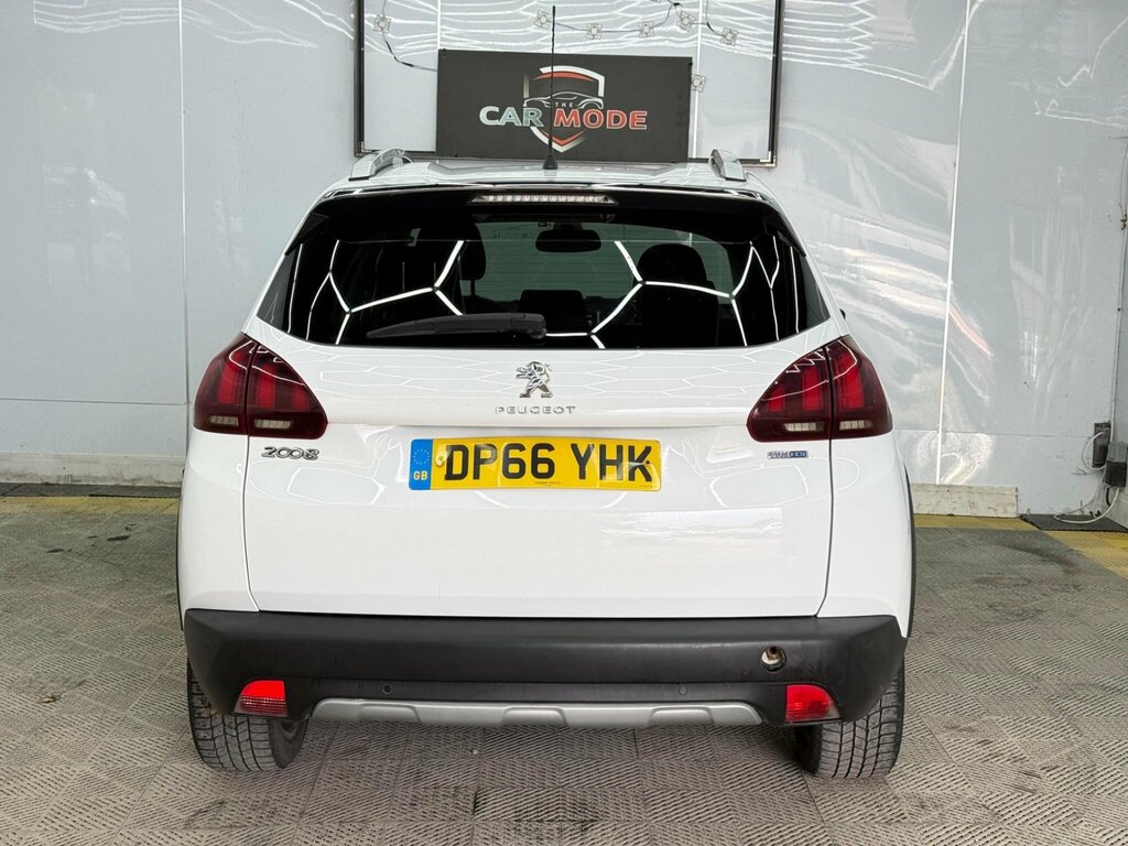 Peugeot 2008 1.6 Bluehdi Allure Euro 6 DP66YHK White #6