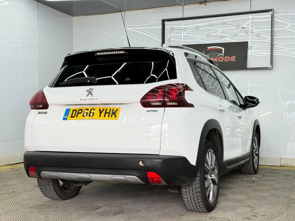 Peugeot 2008 1.6 Bluehdi Allure Euro 6 DP66YHK White #4