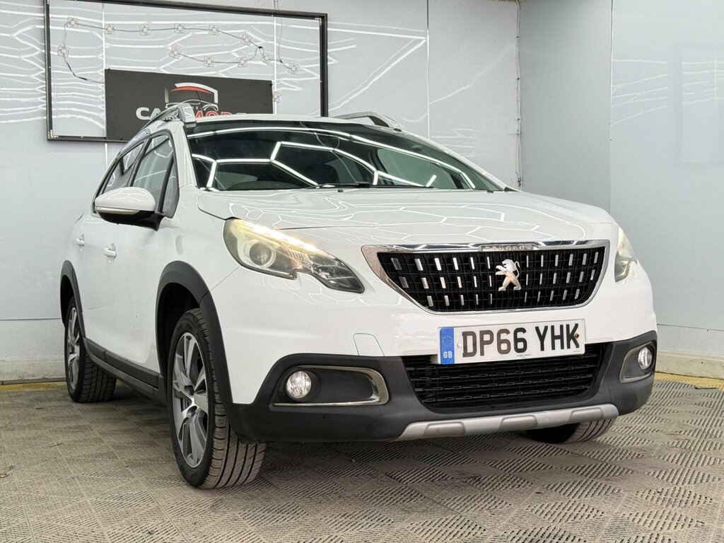 Peugeot 2008 1.6 Bluehdi Allure Euro 6 DP66YHK White #2