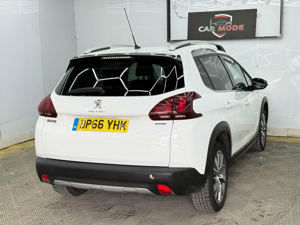 Peugeot 2008 1.6 Bluehdi Allure Euro 6 DP66YHK White #5