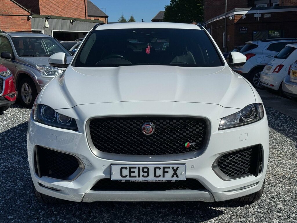 Jaguar F-Pace 3.0 D300 V6 S Awd Euro 6 Ss CE19CFX White #2