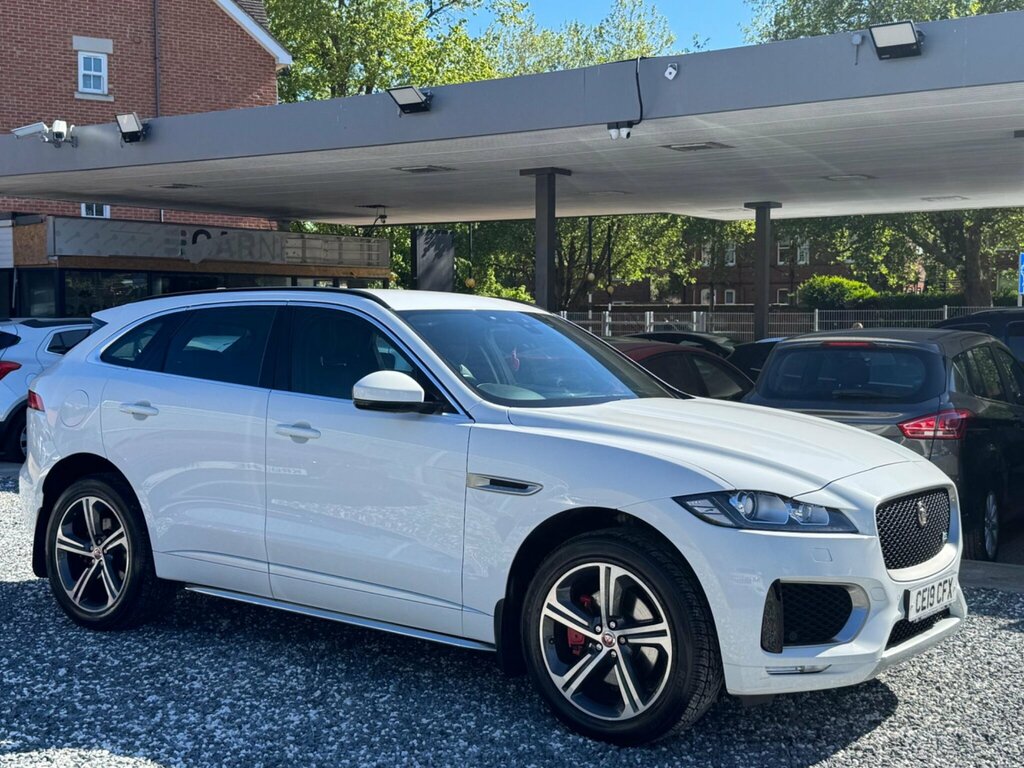 Jaguar F-Pace 3.0 D300 V6 S Awd Euro 6 Ss CE19CFX White #6