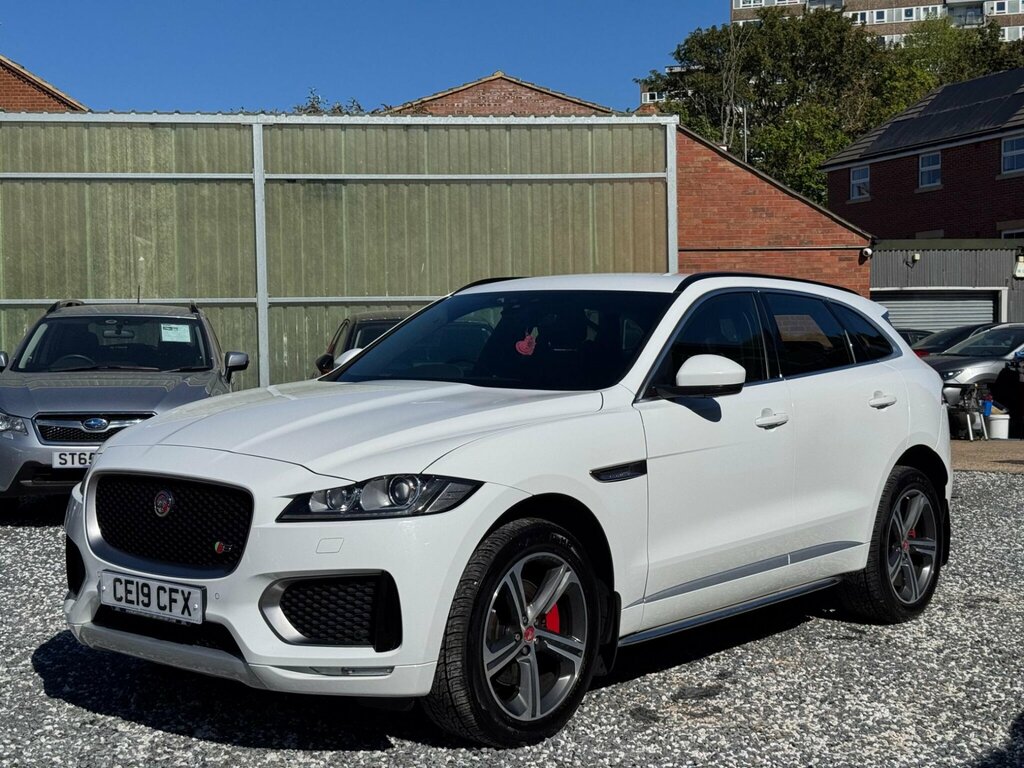 Jaguar F-Pace 3.0 D300 V6 S Awd Euro 6 Ss CE19CFX White #3