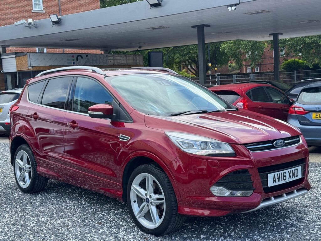 Ford Kuga 2.0 Tdci Titanium X Sport Powershift Awd Euro 6 S AV16XND Red #2