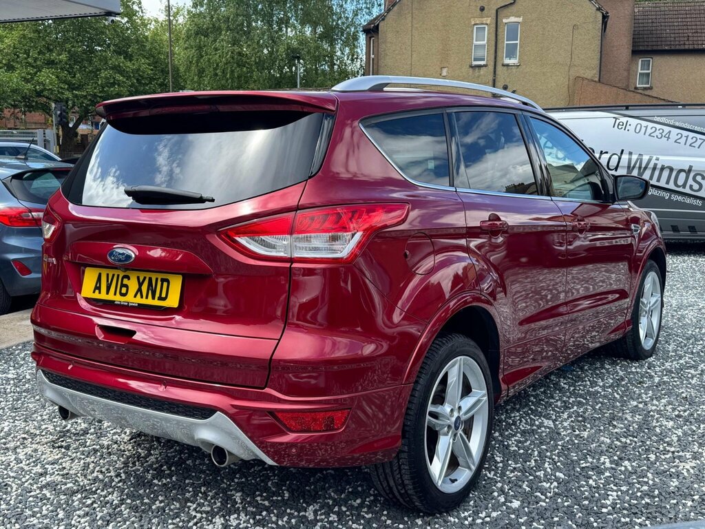 Ford Kuga 2.0 Tdci Titanium X Sport Powershift Awd Euro 6 S AV16XND Red #4