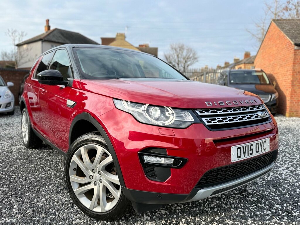 Land Rover Discovery Sport 2.2 Sd4 Hse 4Wd Euro 5 Ss OV15OYC Red #2