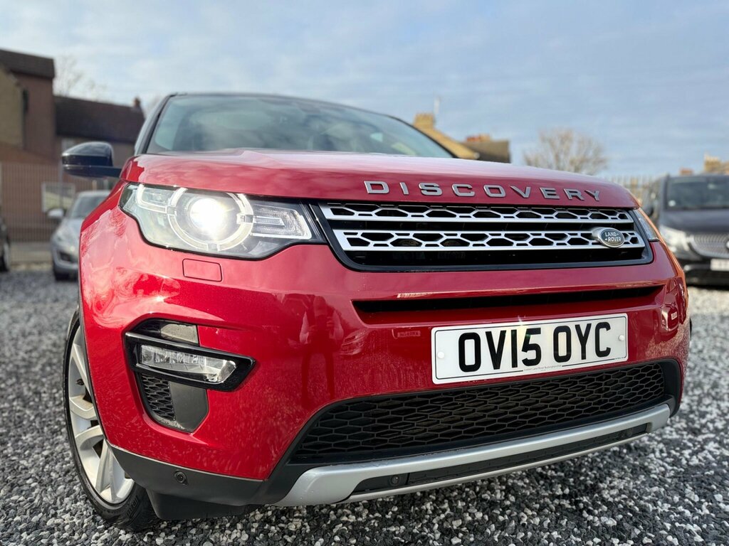 Land Rover Discovery Sport 2.2 Sd4 Hse 4Wd Euro 5 Ss OV15OYC Red #3