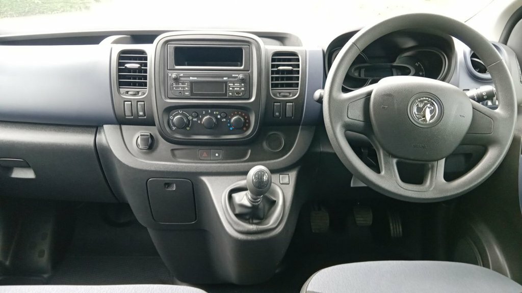Vauxhall Vivaro Minibus EU68EYG Grey #2