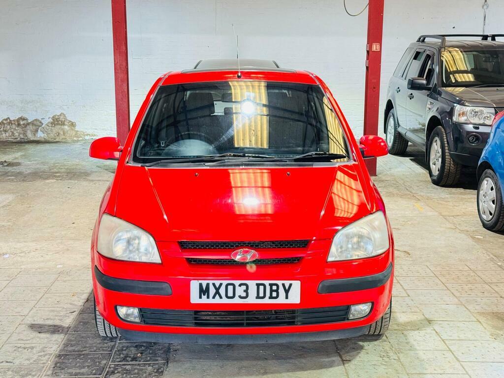 Hyundai Getz Hatchback Red #2