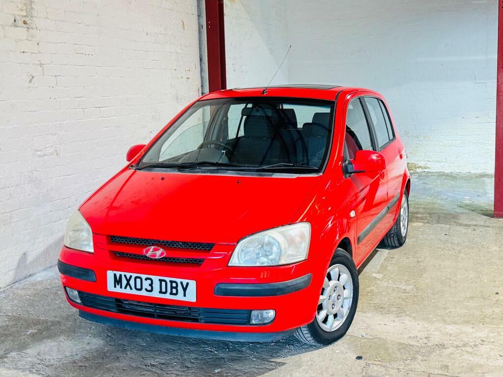 Hyundai Getz Hatchback Red #1