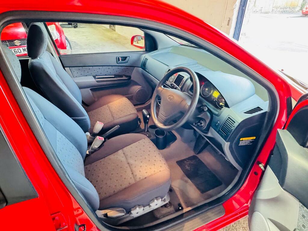 Hyundai Getz Hatchback Red #10