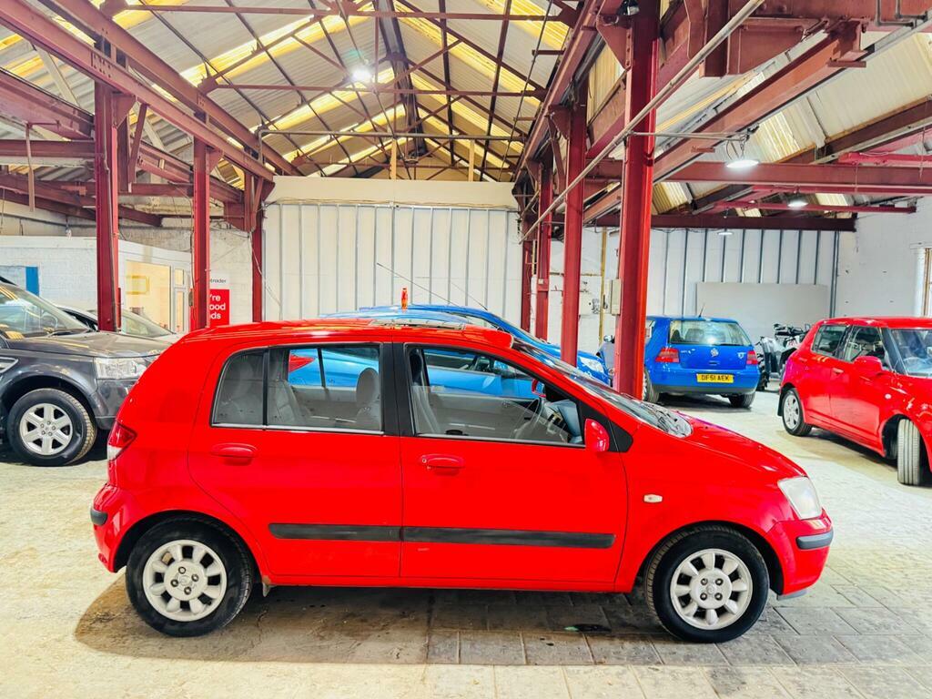 Hyundai Getz Hatchback Red #8