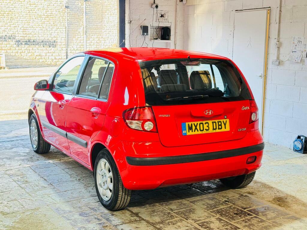 Hyundai Getz Hatchback Red #6