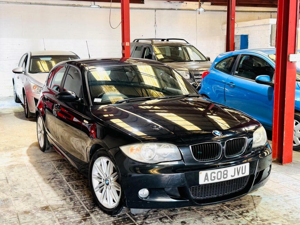 BMW 1 Series 2.0 118D M Sport Euro 4 AG08JVU Black #3