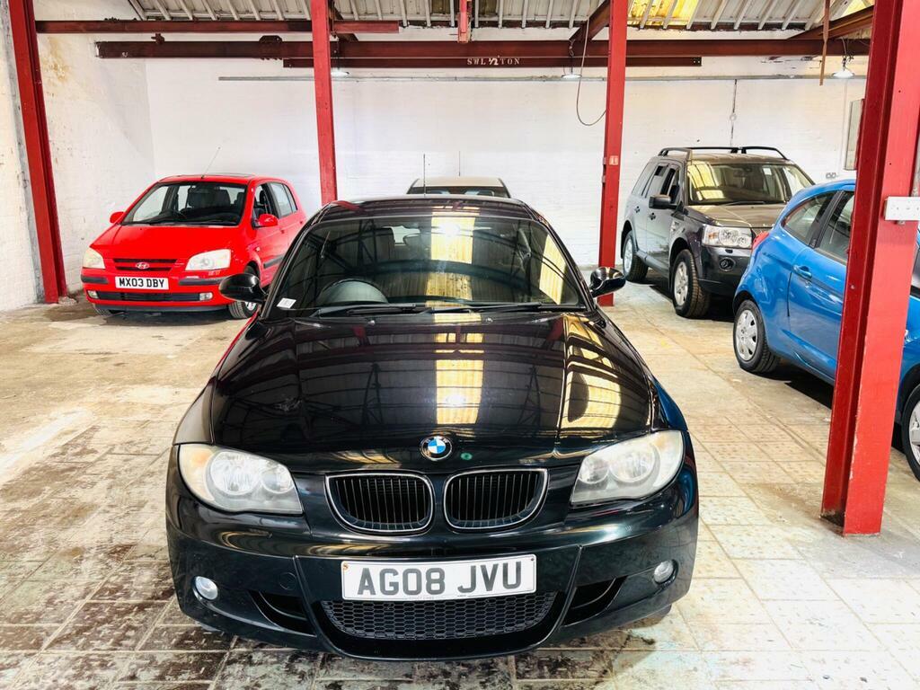 BMW 1 Series 2.0 118D M Sport Euro 4 AG08JVU Black #2