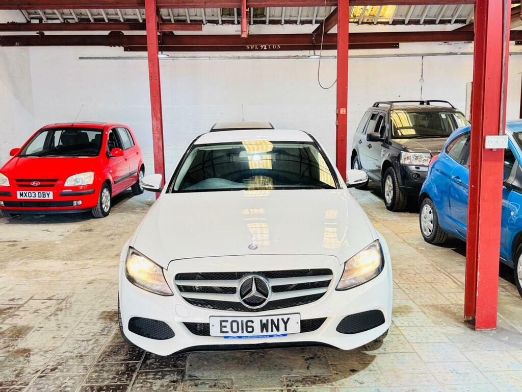 Mercedes-Benz C Class 2.1 C220d Se 7G-tronic Euro 6 S S EO16WNY White #2
