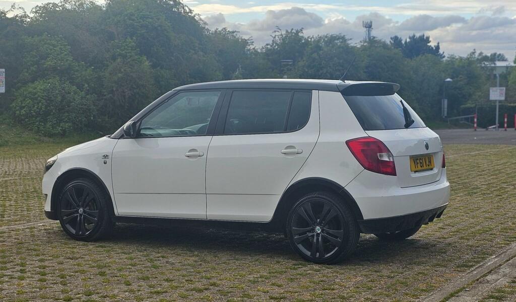 Skoda Fabia 1.2 Tsi Monte Carlo Hatchback YF61VJV White #5