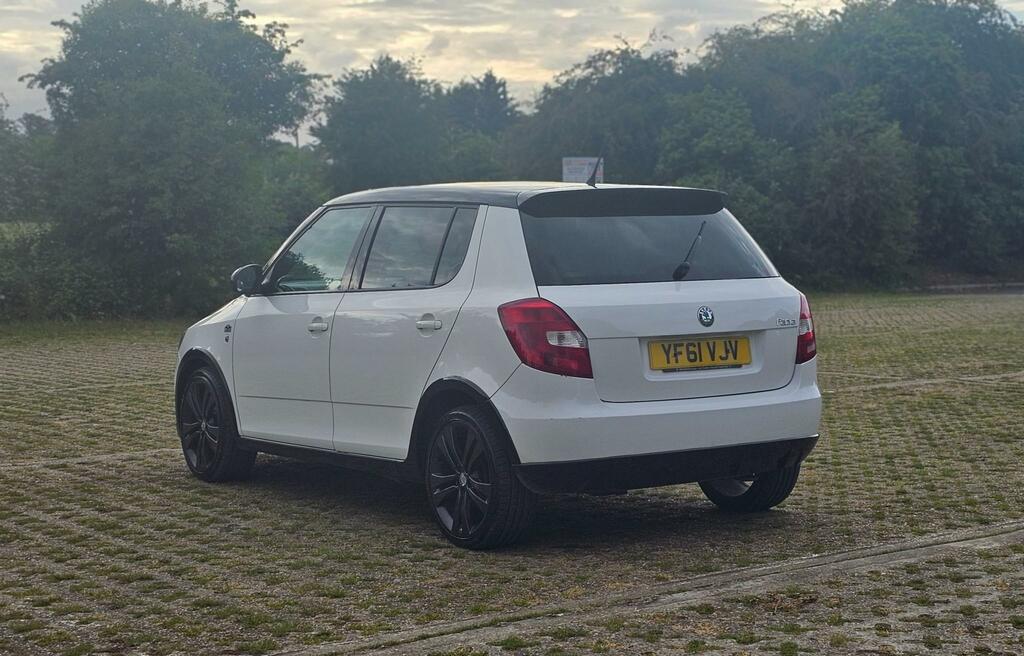Skoda Fabia 1.2 Tsi Monte Carlo Hatchback YF61VJV White #6