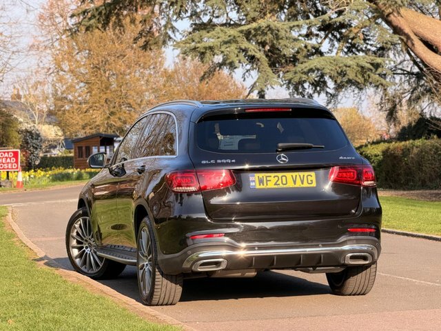 Mercedes-Benz GLC Class 2020 2.0 Glc300d Amg Line Premium G-tronic 4Mat WF20VVG Black #2