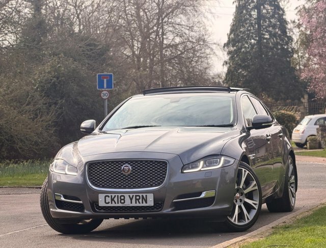 Jaguar XJ 2018 3.0D V6 Portfolio Euro 6 Ss Grey #3