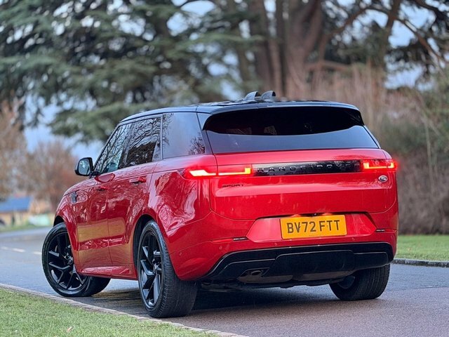 Land Rover Range Rover Sport 2022 3.0 D300 Mhev Dynamic Se 4Wd Euro 6 Ss Red #4
