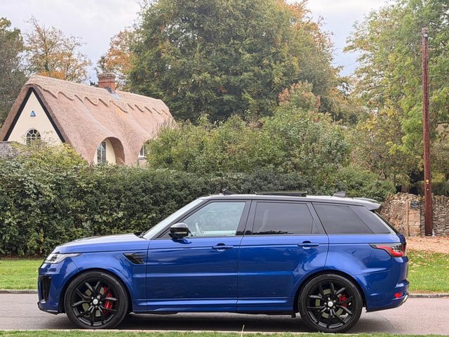 Land Rover Range Rover Sport 2018 5.0 P575 V8 Svr 4Wd Euro 6 Ss A23SVR Blue #6