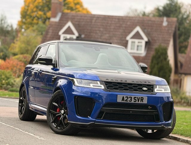 Land Rover Range Rover Sport 2018 5.0 P575 V8 Svr 4Wd Euro 6 Ss Blue