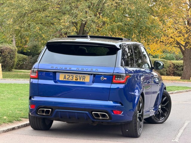 Land Rover Range Rover Sport 2018 5.0 P575 V8 Svr 4Wd Euro 6 Ss A23SVR Blue #4