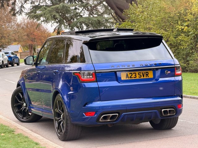 Land Rover Range Rover Sport 2018 5.0 P575 V8 Svr 4Wd Euro 6 Ss A23SVR Blue #2
