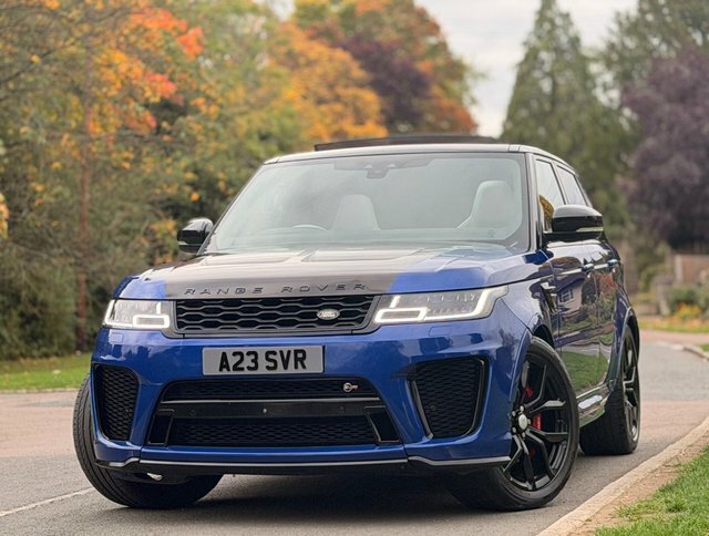 Land Rover Range Rover Sport 2018 5.0 P575 V8 Svr 4Wd Euro 6 Ss A23SVR Blue #3