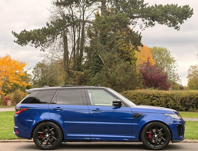 Land Rover Range Rover Sport 2018 5.0 P575 V8 Svr 4Wd Euro 6 Ss A23SVR Blue #5