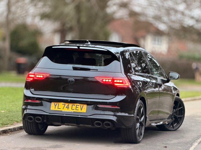 Volkswagen Golf 2025 2.0 Tsi R Black Edition Dsg 4Motion Euro 6 S YL74CEV Black #4