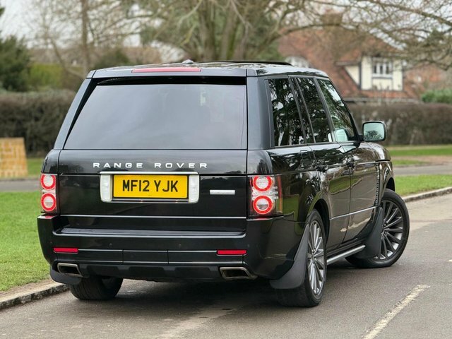 Land Rover Range Rover 2012 5.0 V8 4Wd Euro 5 Black #3