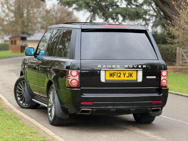 Land Rover Range Rover 2012 5.0 V8 4Wd Euro 5 Black #4