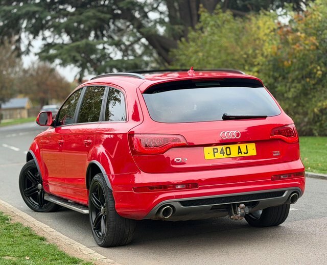 Audi Q7 2012 3.0 Tdi V6 S Line Tiptronic Quattro Euro 5 S P4OAJ Red #2