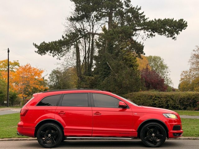 Audi Q7 2012 3.0 Tdi V6 S Line Tiptronic Quattro Euro 5 S P4OAJ Red #5