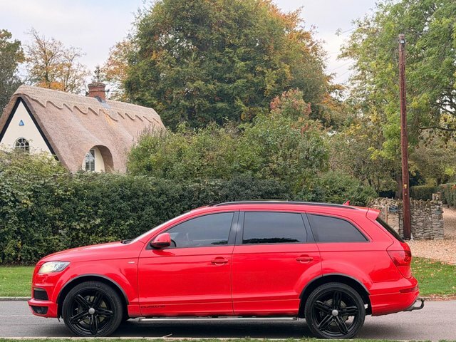 Audi Q7 2012 3.0 Tdi V6 S Line Tiptronic Quattro Euro 5 S P4OAJ Red #6