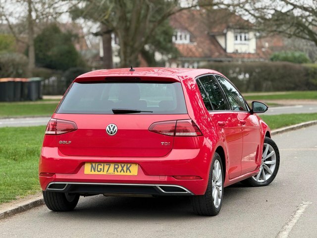 Volkswagen Golf 2017 1.6 Tdi Bluemotion Tech Gt Euro 6 Ss NG17RXK Red #4