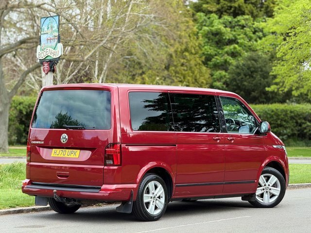 Volkswagen Caravelle 2020 2.0 Tdi Executive Dsg Euro 6 Ss HJ70UPK Red #5
